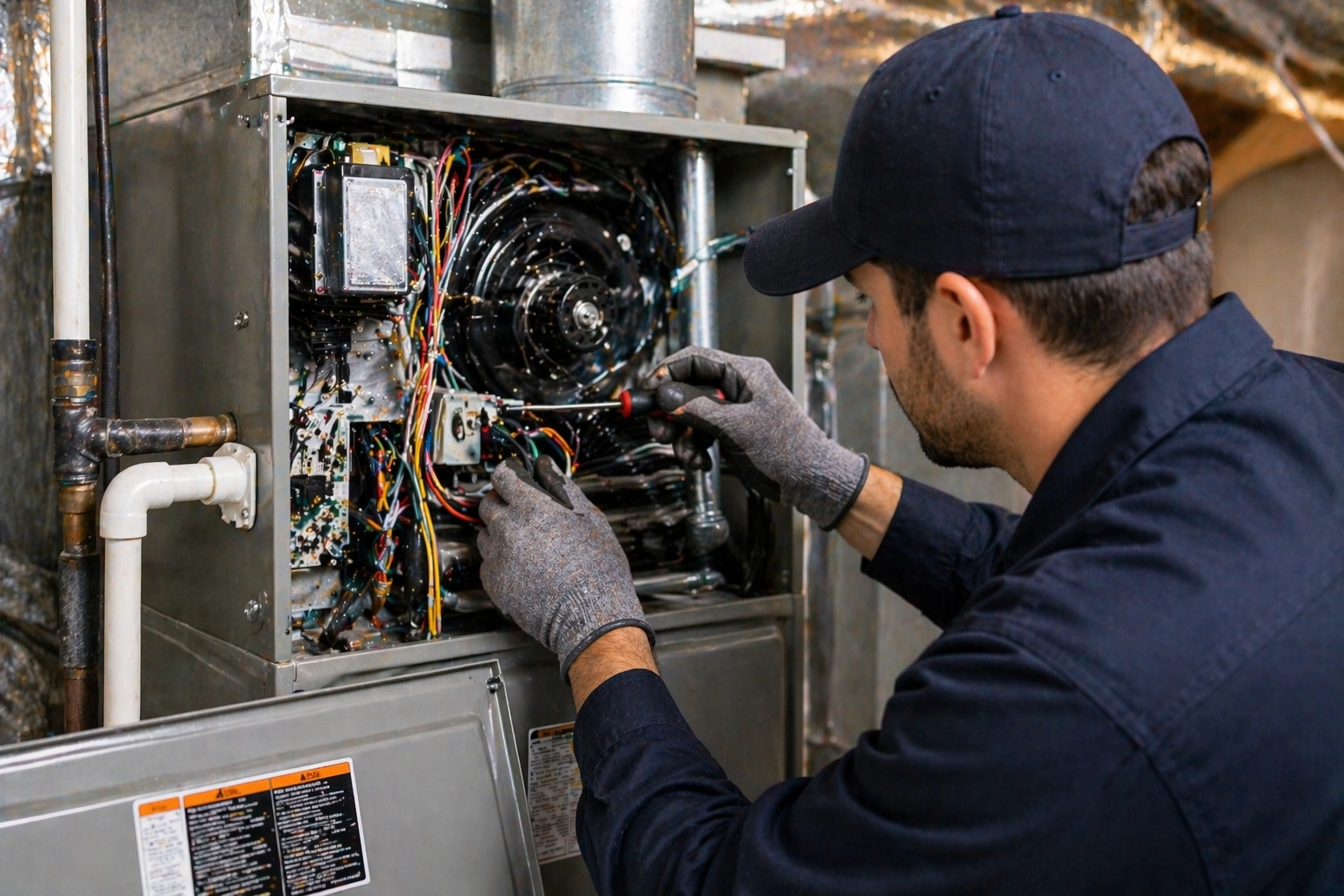 Regular HVAC maintenance and inspection for optimal system performance and longevity